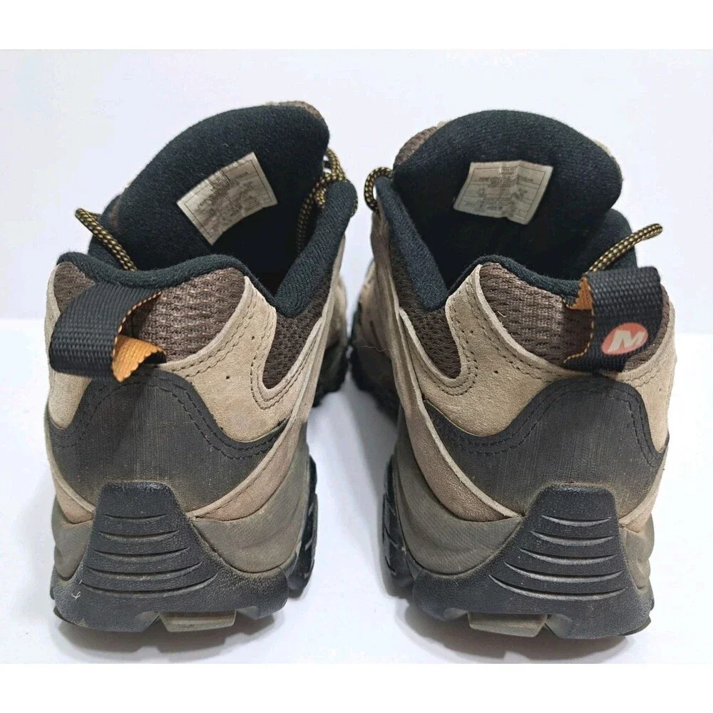 Merrell Moab 3 Men's Size 11.5 Hiking Boots Brown Walnut Leather Trail Hike